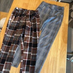 Women's Plaid Pants Bundle